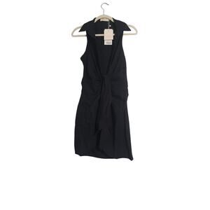 Sleeveless elevated mini dress